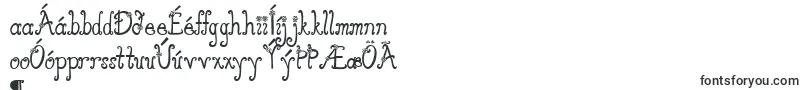 AustieBostYouWearFlowersSolid Font – Icelandic Fonts