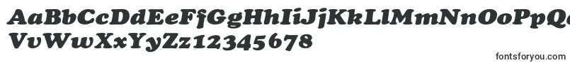 ChaceyextHeavyItalic-fontti – Alkavat C:lla olevat fontit