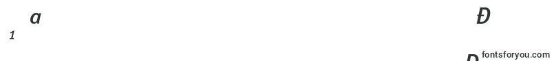 DynagrotesklBolditalic Font – Kyrgyz Fonts