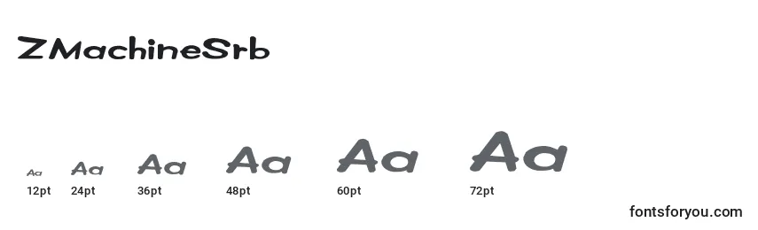 ZMachineSrb Font Sizes