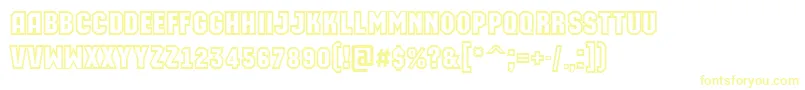 AMachinaortoclgBold Font – Yellow Fonts