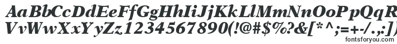 OrchidblacksskBoldItalic-fontti – Televisioon tarkoitetut fontit