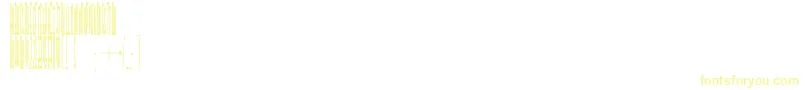 Metropolana Font – Yellow Fonts on White Background