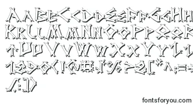 DragonOrderShadow font – oriental Fonts