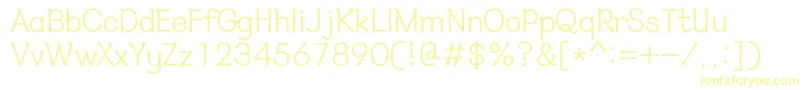 HyнѓЂмћђl Font – Yellow Fonts