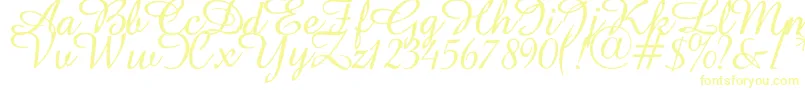 Abbeyline Font – Yellow Fonts