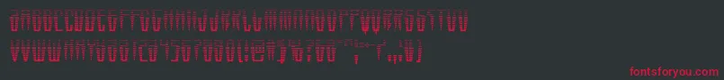 Шрифт Swordtoothgrad – красные шрифты на чёрном фоне