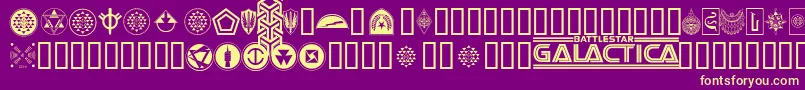 More about Galacticabats Font Galacticabats Font – Yellow Fonts on Purple Background