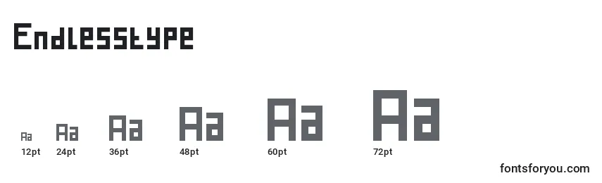 Endlesstype Font Sizes