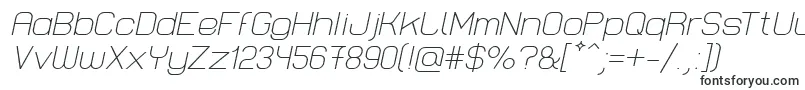 Шрифт LastwaerkLightOblique – шрифты для шапки профиля