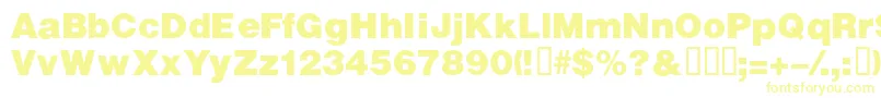 VivassskBold Font – Yellow Fonts