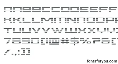 Phoeniciagrad font – vector Fonts