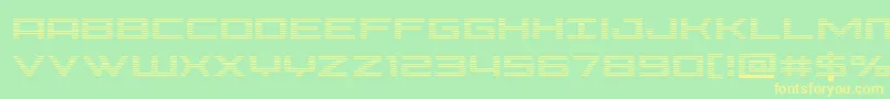 Phoeniciagrad Font – Yellow Fonts on Green Background