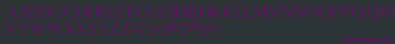 Cammrondemo Font – Purple Fonts on Black Background