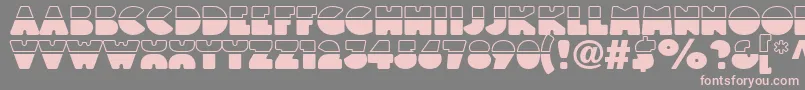 More about Linotypeblackwhite Font Linotypeblackwhite Font – Pink Fonts on Gray Background