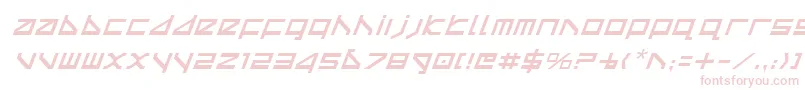 Deltav2i Font – Pink Fonts on White Background