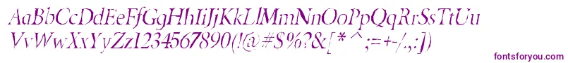 BeryliumgauntItalic Font – Purple Fonts