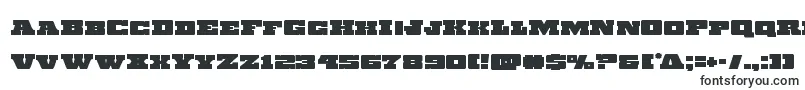 Шрифт Chicagoexpress – блочные шрифты