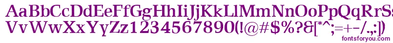 RustikaBold-fontti – violetit fontit
