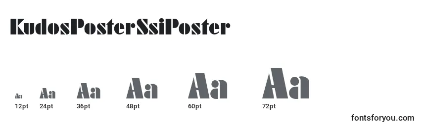 KudosPosterSsiPoster Font Sizes