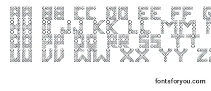 KawungTextile Font