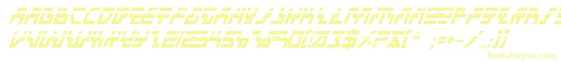 BeamRiderBoldItalicLaser Font – Yellow Fonts