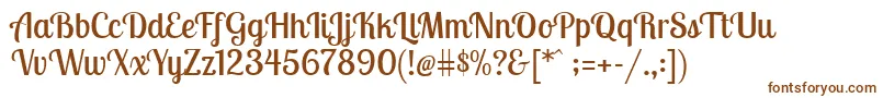 LobstertwoRegular Font – Brown Fonts