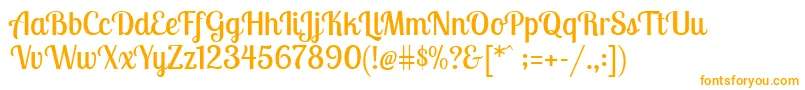 Weitere Informationen zur LobstertwoRegular-Schriftart LobstertwoRegular-Schriftart – Orangefarbene Schriften