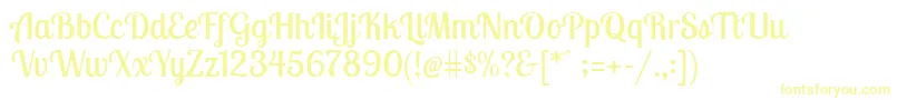 LobstertwoRegular Font – Yellow Fonts