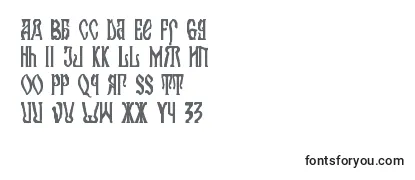 Überblick über die Schriftart KremlinOrthodoxChurch