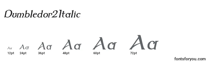 Dumbledor2Italic Font Sizes