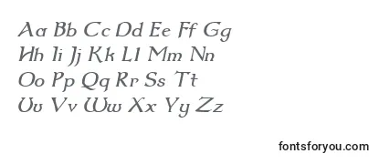 Review of the Dumbledor2Italic Font