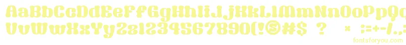 GomariceSyouwaRetroPop-Schriftart – Gelbe Schriften