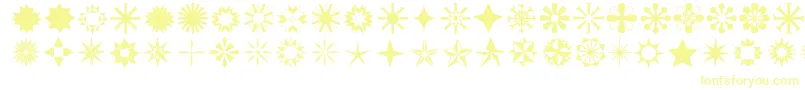 Stars1o Font – Yellow Fonts