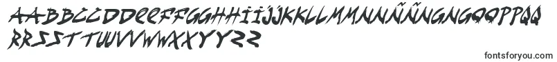 FightKidCondensedItalic-Schriftart – philippinische Schriften