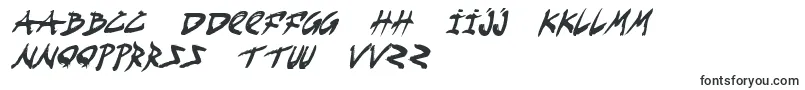FightKidCondensedItalic-Schriftart – esperanto Schriften