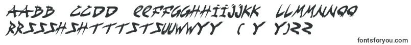 FightKidCondensedItalic-Schriftart – haussa Schriften