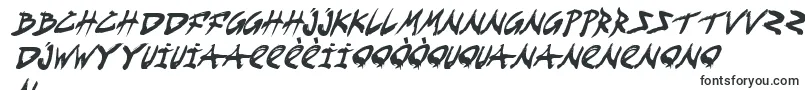 FightKidCondensedItalic-Schriftart – kreolische Schriften