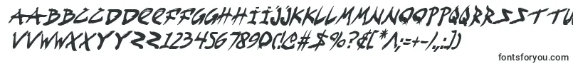 FightKidCondensedItalic Font – Computer Fonts