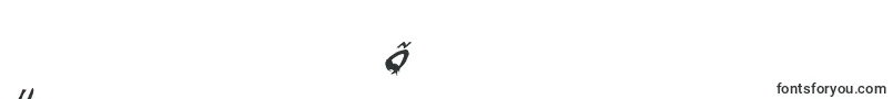 FightKidCondensedItalic-Schriftart – armenische Schriften