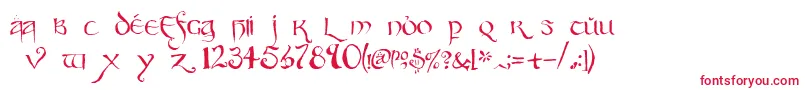 Party Font – Red Fonts