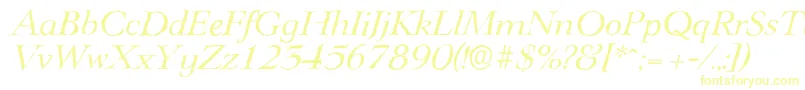 LingwoodantiqueItalic Font – Yellow Fonts