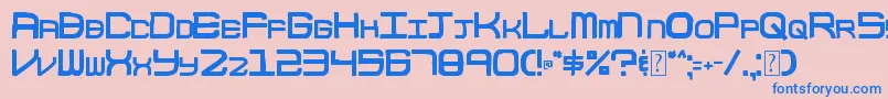 More about 003BlockCode Font 003BlockCode Font – Blue Fonts on Pink Background