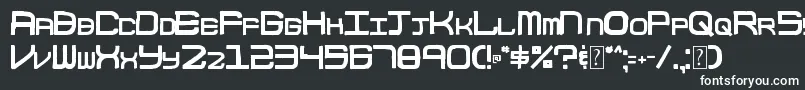 003BlockCode Font – White Fonts