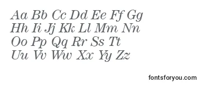 Шрифт ModerncenturyItalic