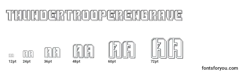 Thundertrooperengrave Font Sizes