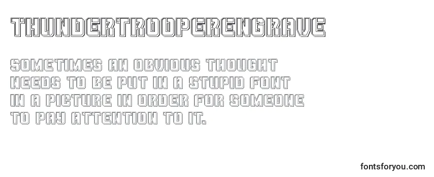 Thundertrooperengrave Font