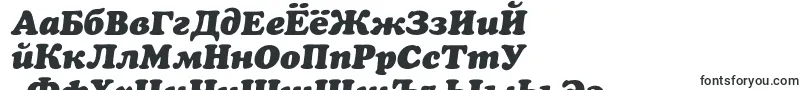 Шрифт OsvaldblackcItalic – русские шрифты