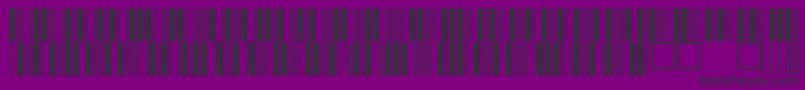 C39p12dmtt Font – Black Fonts on Purple Background
