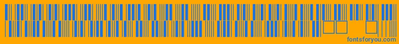 Weitere Informationen zur C39p12dmtt-Schriftart C39p12dmtt-Schriftart – Blaue Schriften auf orangefarbenem Hintergrund